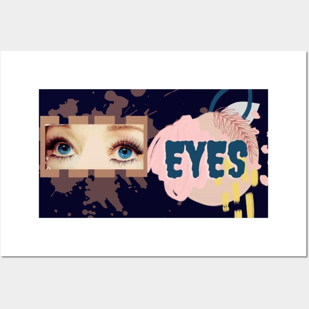 Eyes watching the world Wall Art by Designs and Dreams